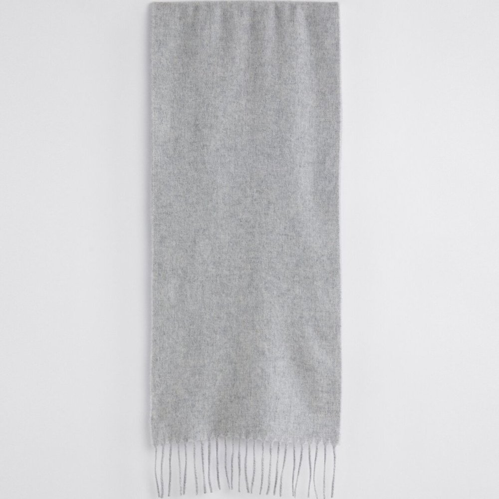 CASHMERE BLEND SCARF - Picture 2 of 4